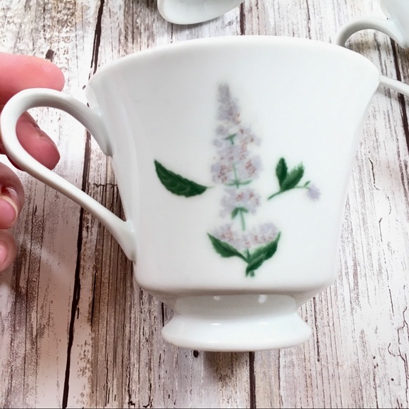 Cottagecore floral botanical garden teacups coffee mugs beautiful gift - Picture 7 of 10